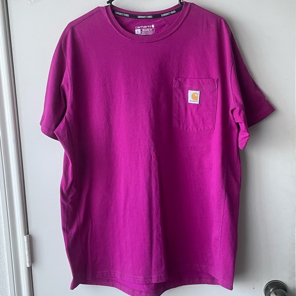 Carhartt Fuchsia Pocket Tee - Picture 3 of 9